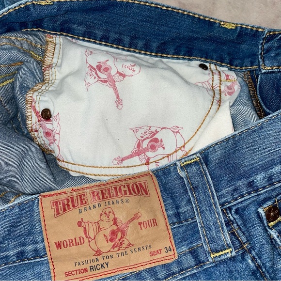 True religion Ricky distressed jean size 36/L29 1/2 - Picture 14 of 14